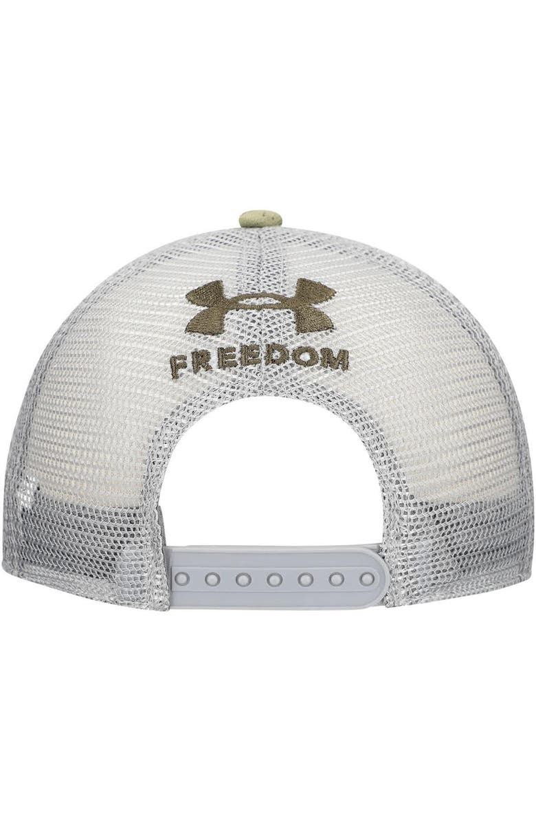 Under Armour Men's Under Armour Camo Auburn Tigers Freedom Collection Blitzing Performance Trucker Hat, Alternate, color, Camo