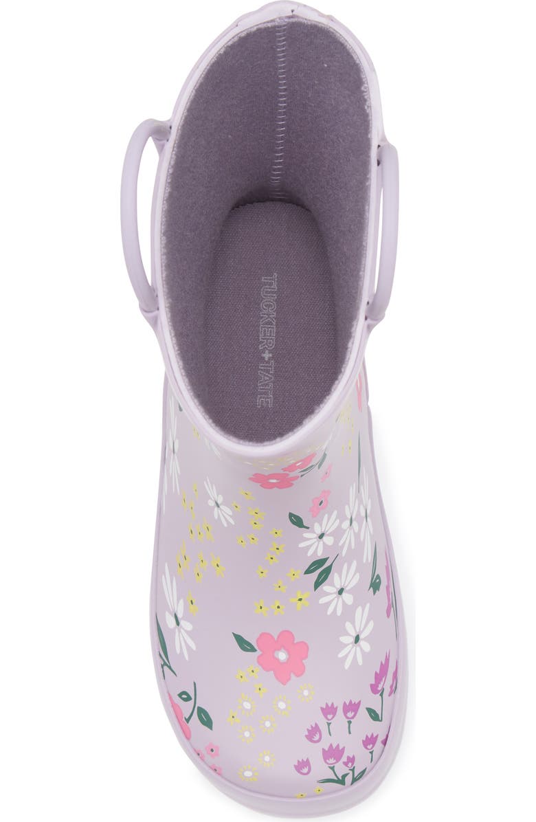 Tucker + Tate Kids' Flower Rain Boot, Alternate, color,