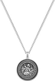 Vincero Men's St. Christopher Pendant Necklace