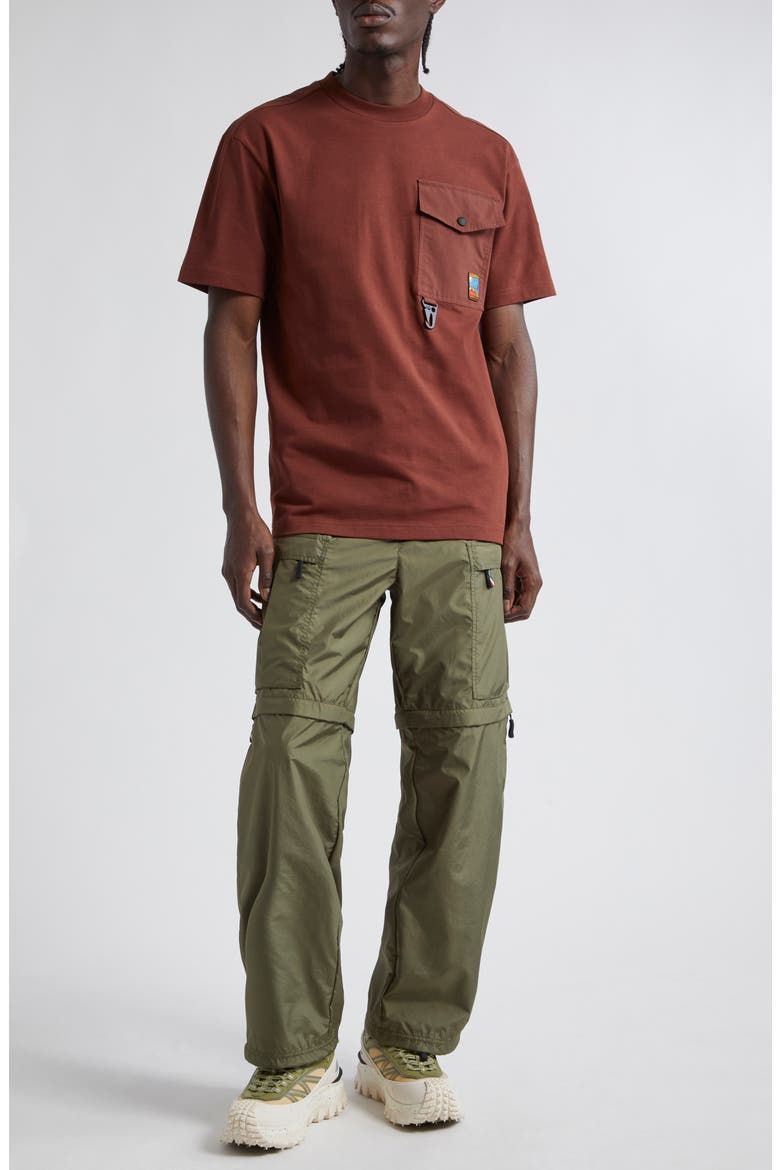 Utility Pocket Heavy Cotton Jersey T-Shirt, Main, color, HOT CHOCOLATE