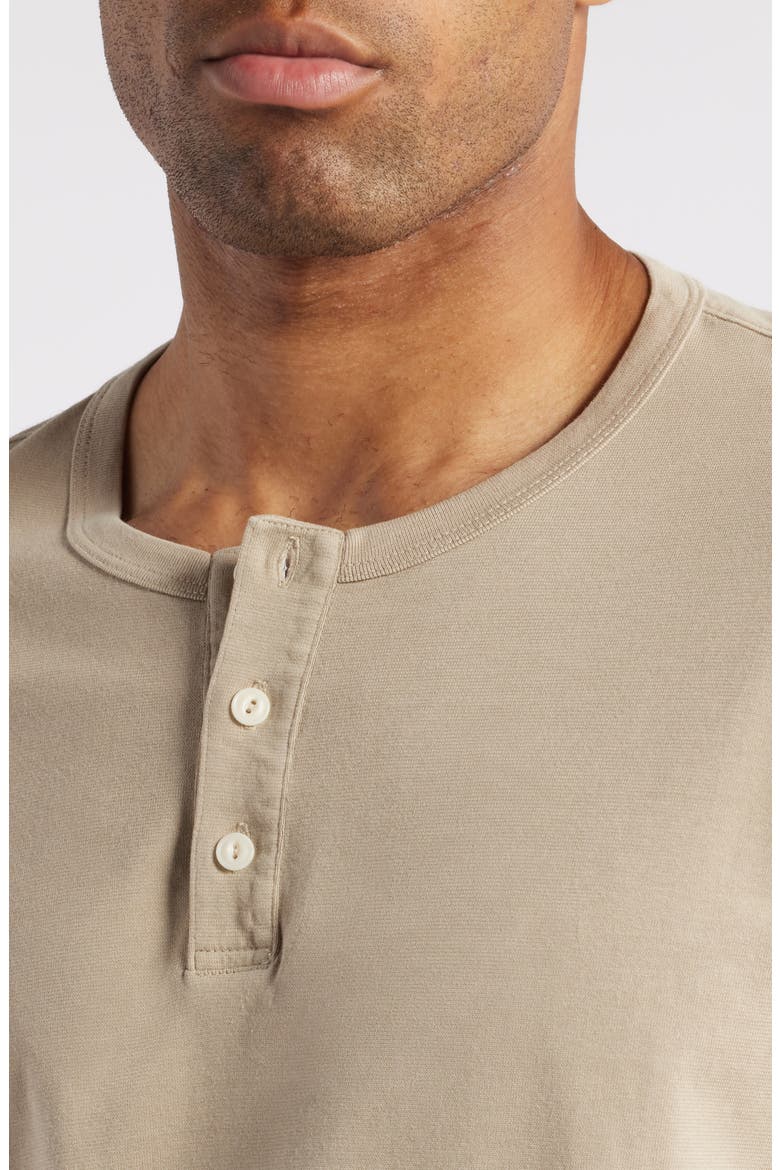 Bryce Long Sleeve Henley Shirt, Alternate, color, DRY DUST