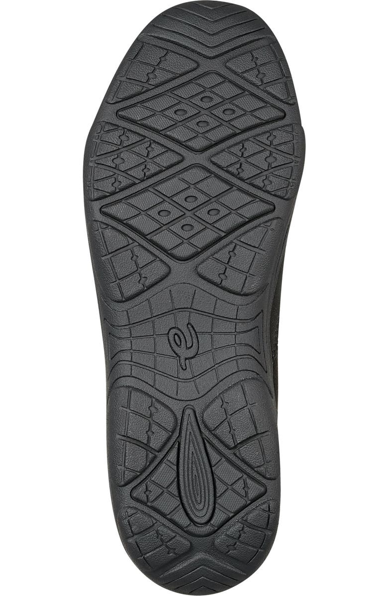 Easy Spirit Verry Faux Shearling Zip Bootie, Alternate, color, Black