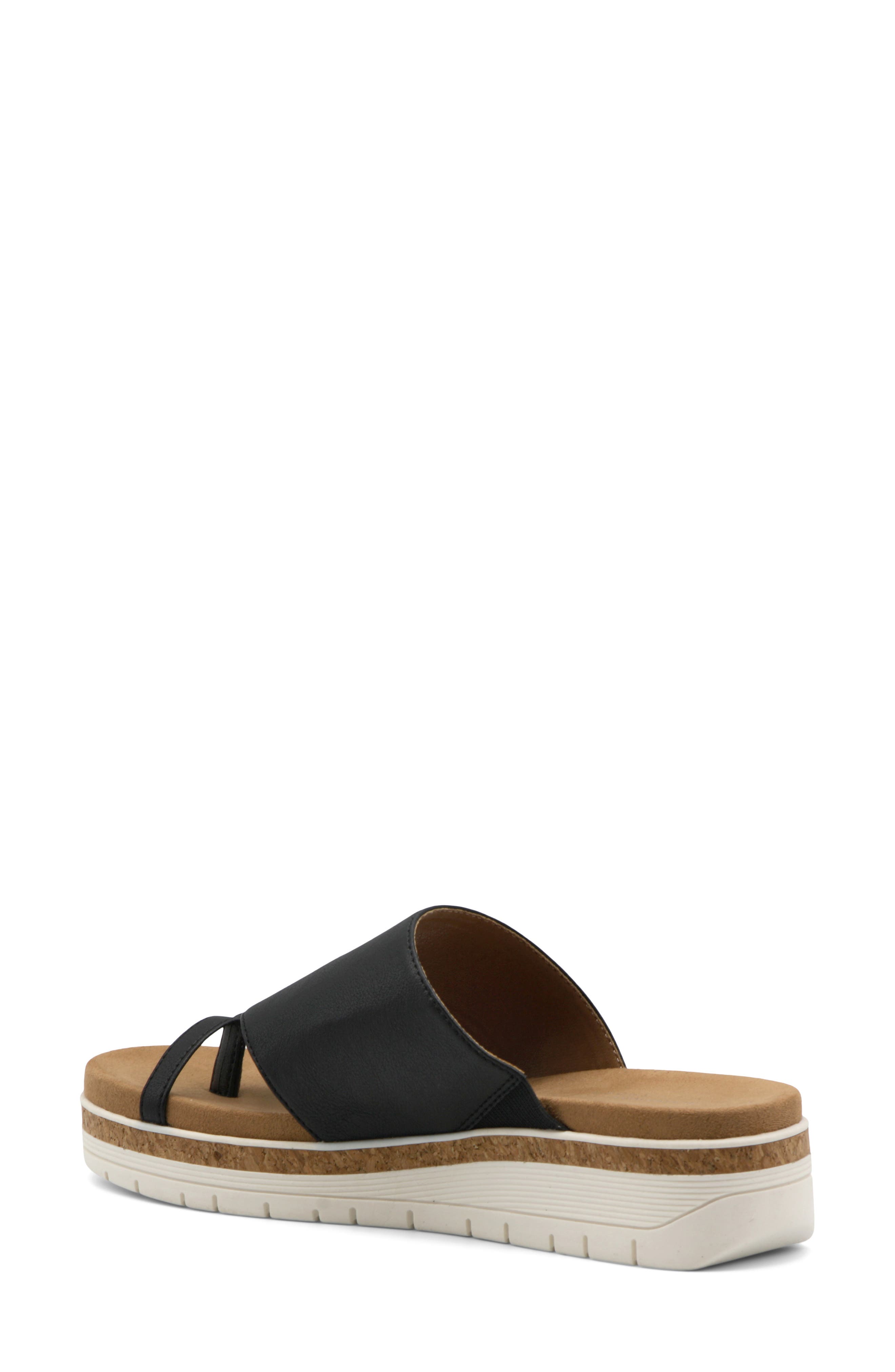 Adrienne Vittadini Playa Wedge Sandal, Alternate, color, 