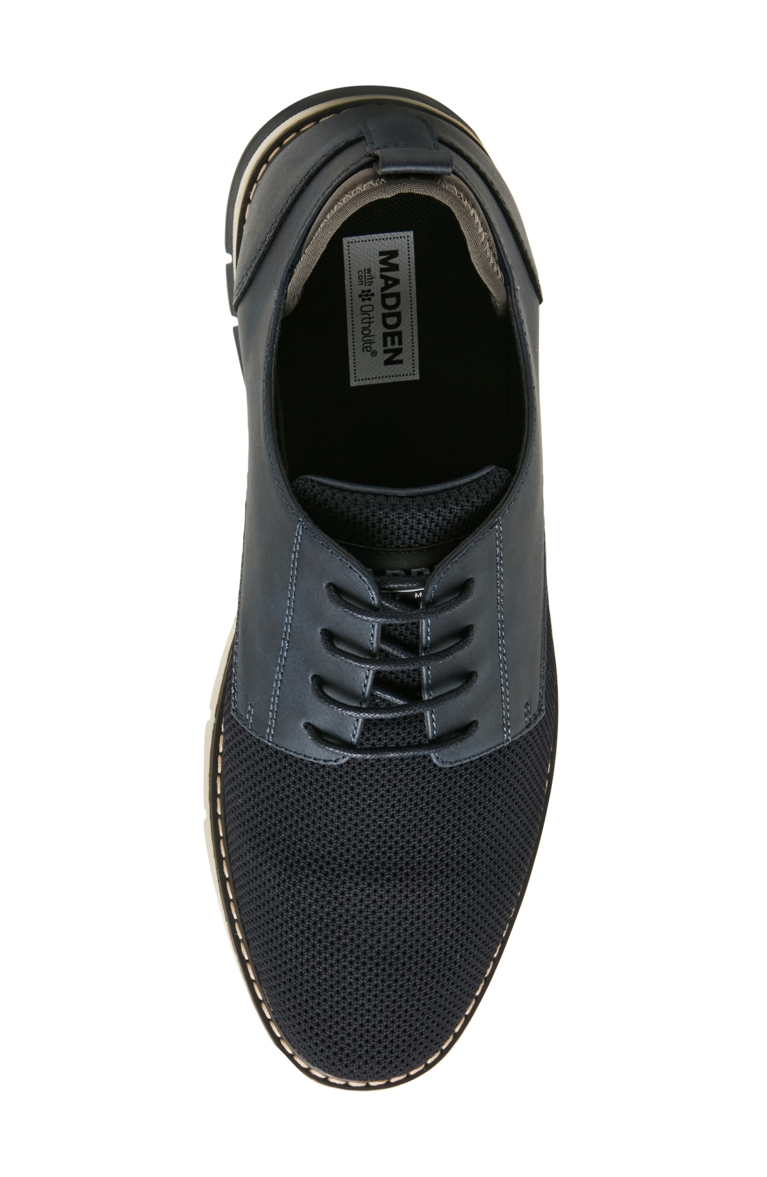 MADDEN Linkkon Derby, Alternate, color, Navy Knit