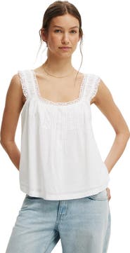 Cotton On Women's Willa Babydoll Top
