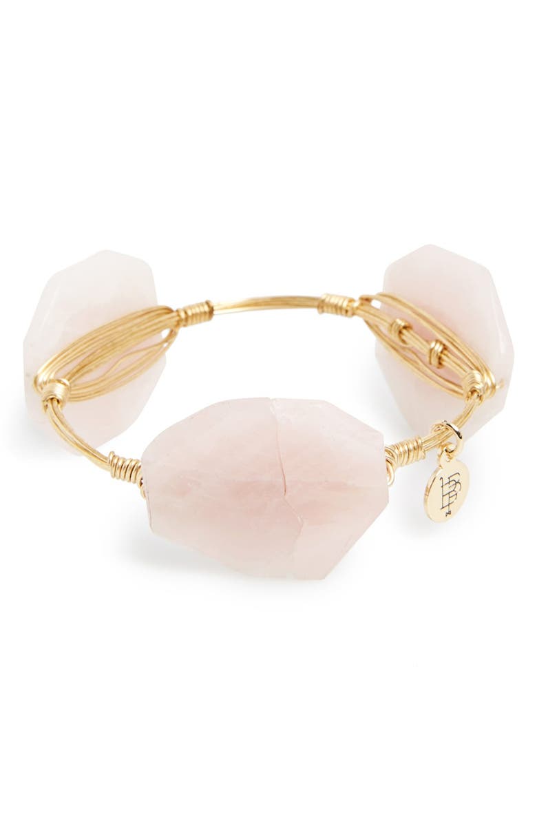 Bourbon and Boweties Medium Stone Bracelet, Alternate, color, 