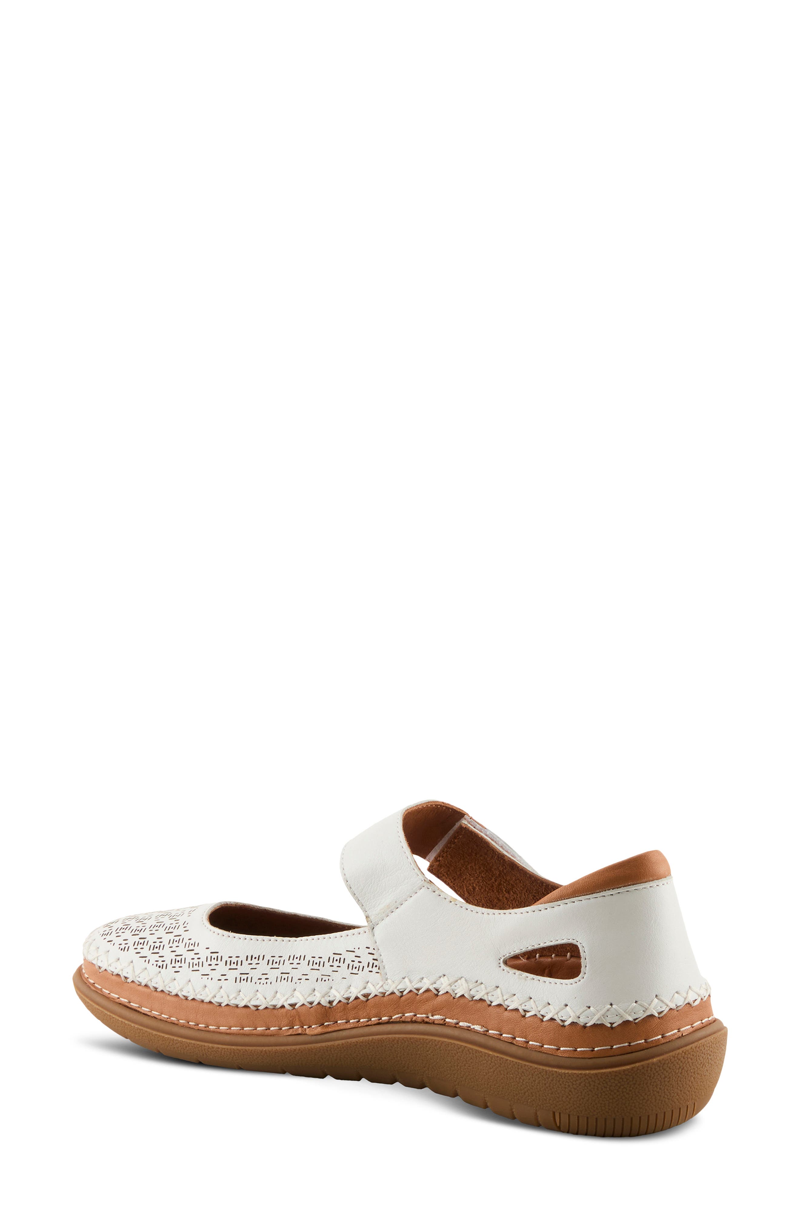 Spring Step Janah Mary Jane Sneaker, Alternate, color, White