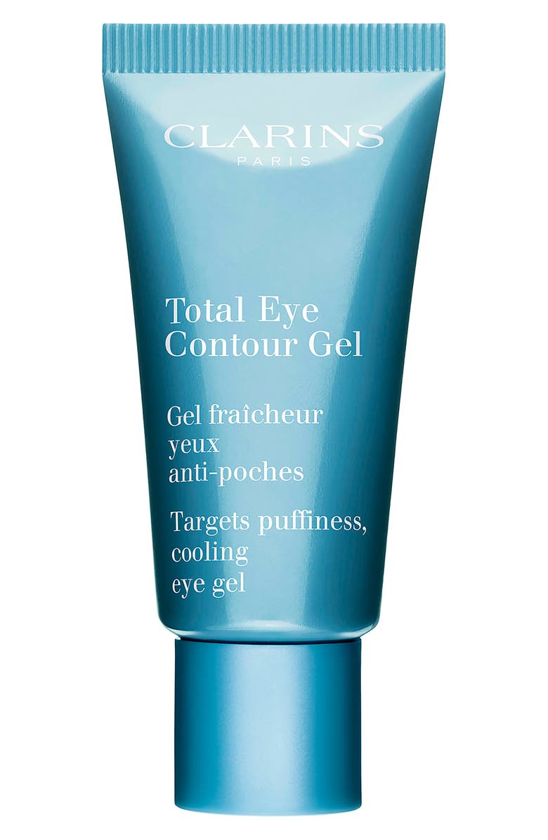 Clarins Total Eye Contour Dark Circle & Depuffing Eye Gel, Main, color, 
