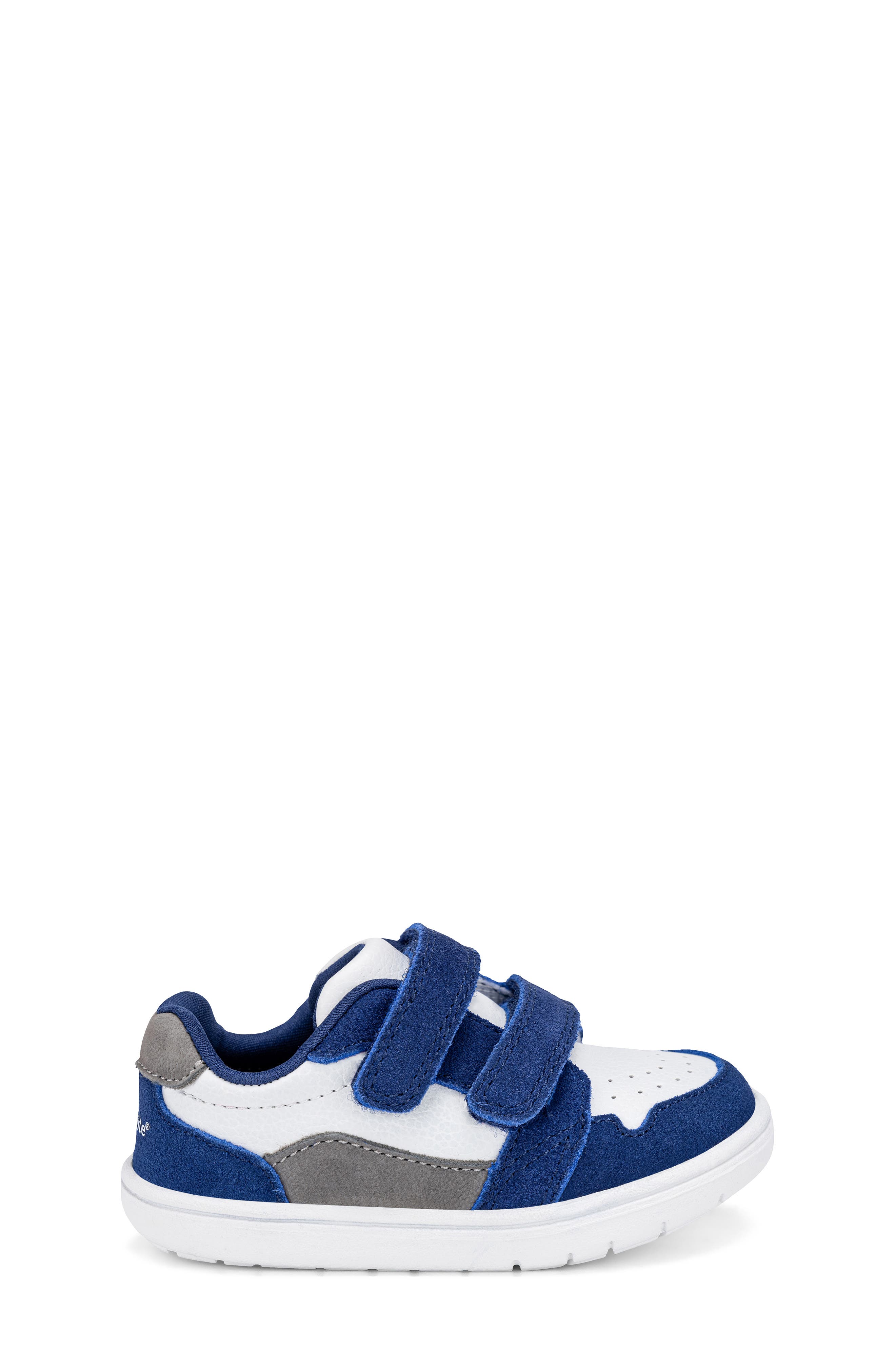 Kids' SRTech™ Alfredo Sneaker, Alternate, color, WHITE/NAVY
