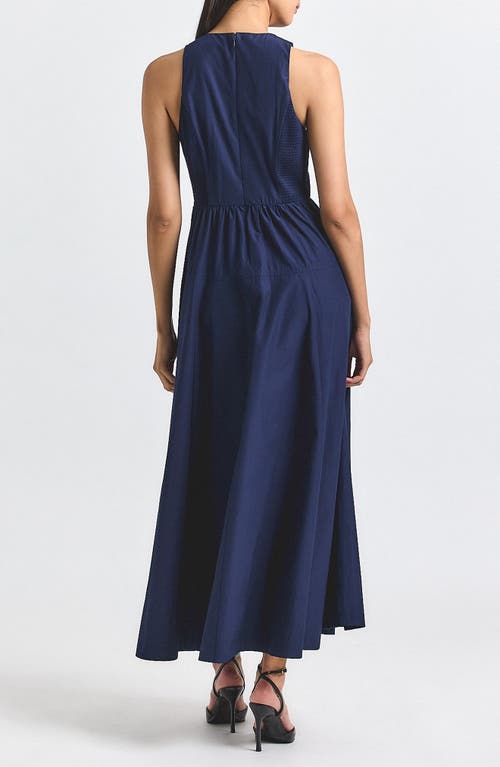 Derek Lam 10 Crosby Melodie Sleeveless Fit & Flare Maxi Dress In Brown
