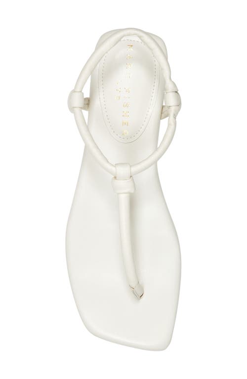 Marc Fisher Maycee Ankle Strap Sandal In Ivory
