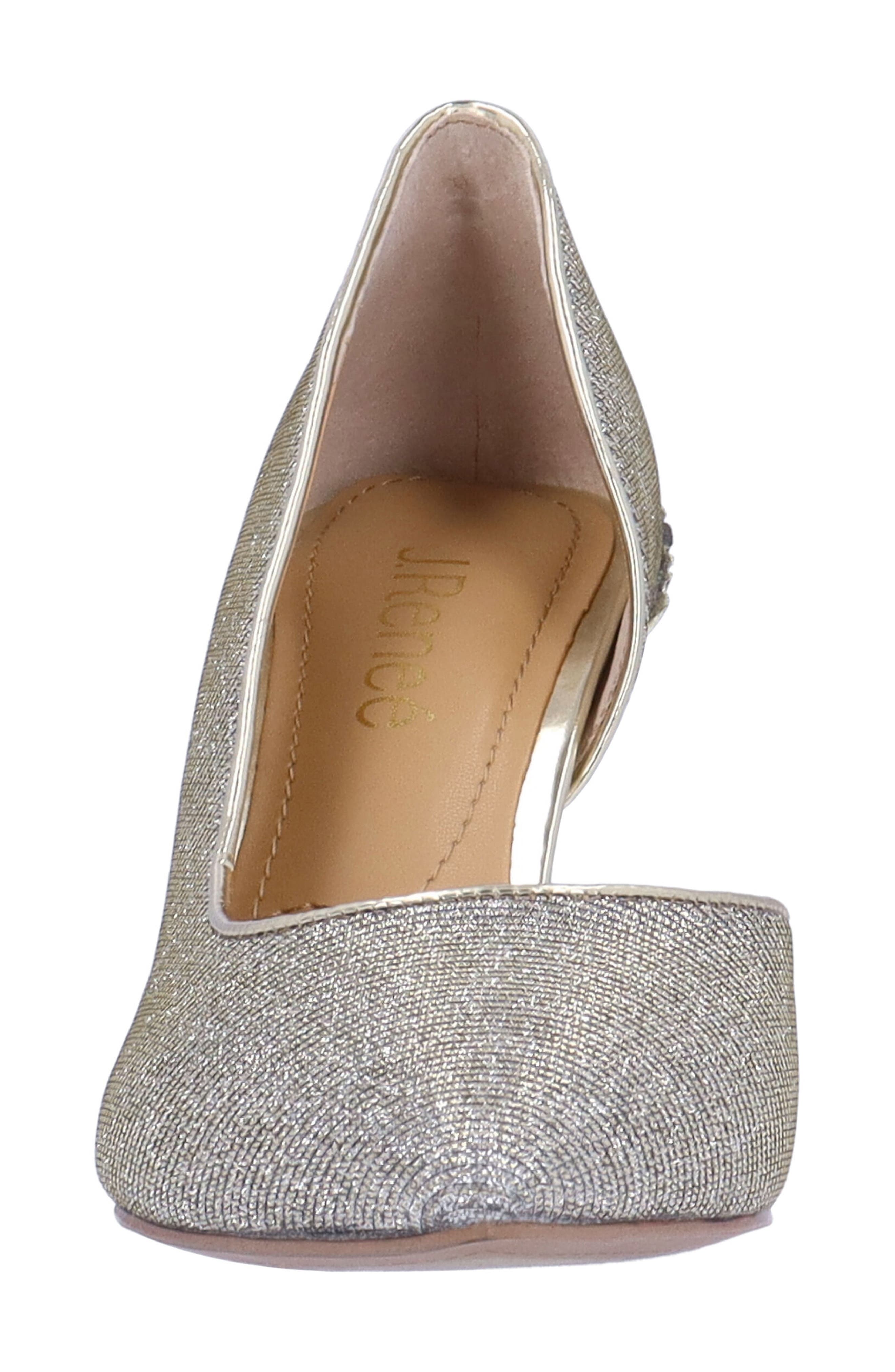 J. Reneé Jeannie Pump, Alternate, color, Pewter