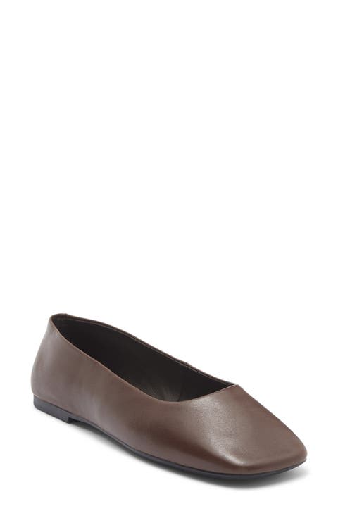 Listos Square Toe Flat (Women)