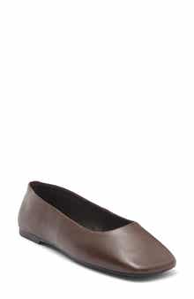 Jeffrey Campbell Listos Square Toe Flat