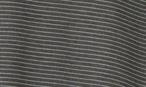 Black Clover Travis Stripe Golf Polo In Silver Clover Black