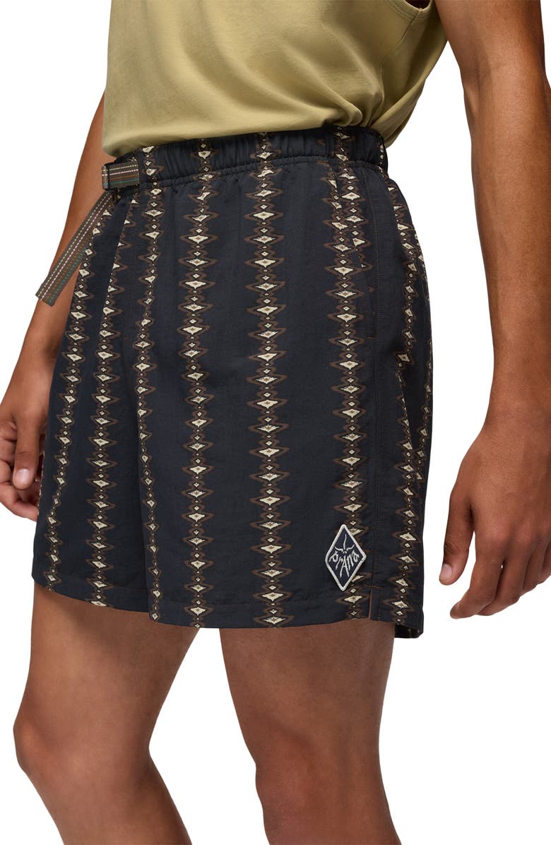 prAna Indio Heritage Shorts, Alternate, color, Dark Roast