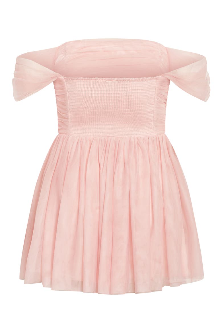 Lulu Fit & Flare Minidress, Alternate, color, DUSTY PINK