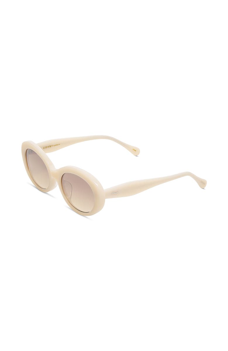 COVRY Petra Sunglasses, Alternate, color, Linen