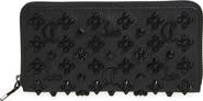 Christian Louboutin Panettone Spiked Calfskin Wallet