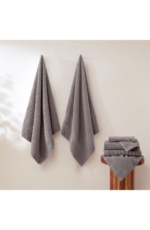 Modern Threads Otis 6-piece Towel Set In Brown