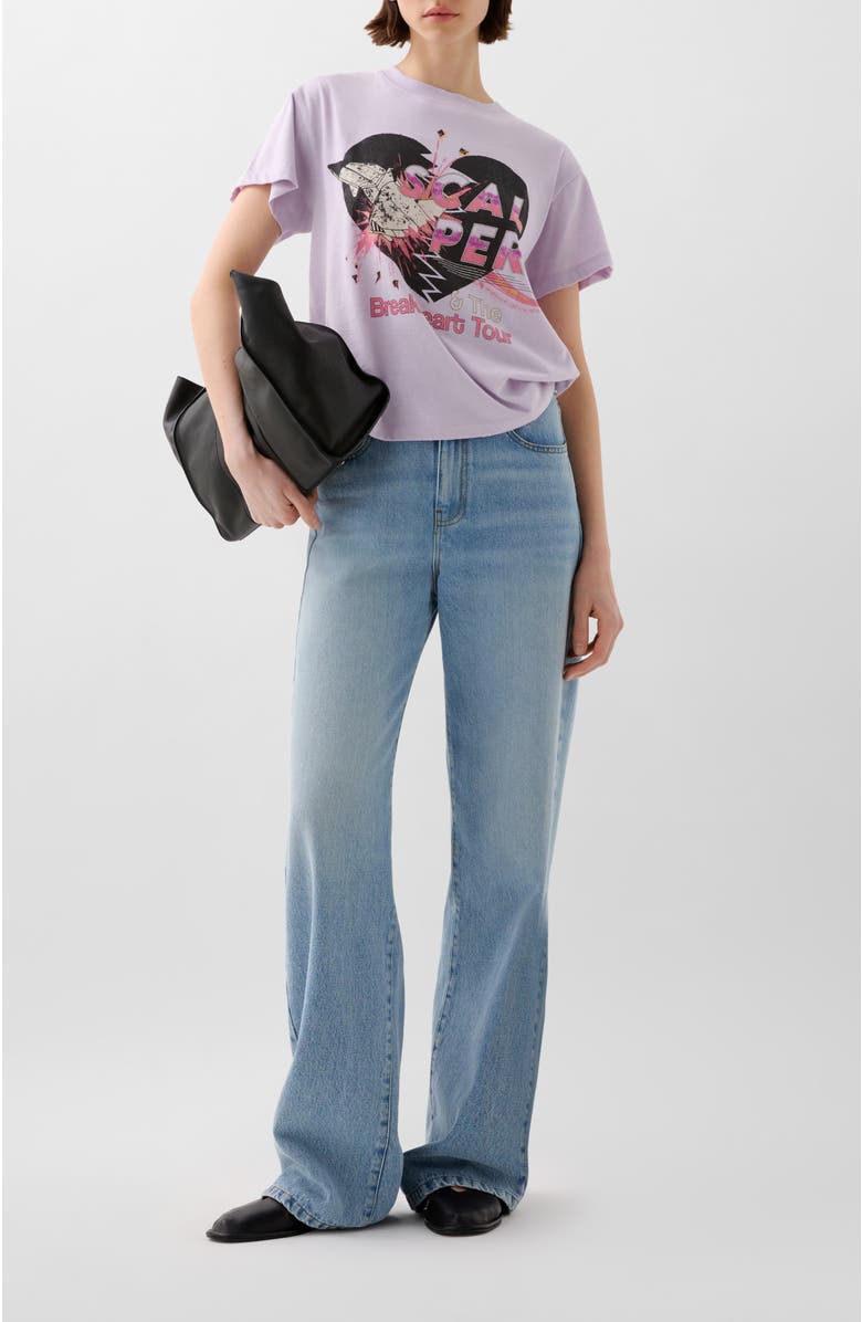 Scalpers Breakheart Tee, Alternate, color, Lilac