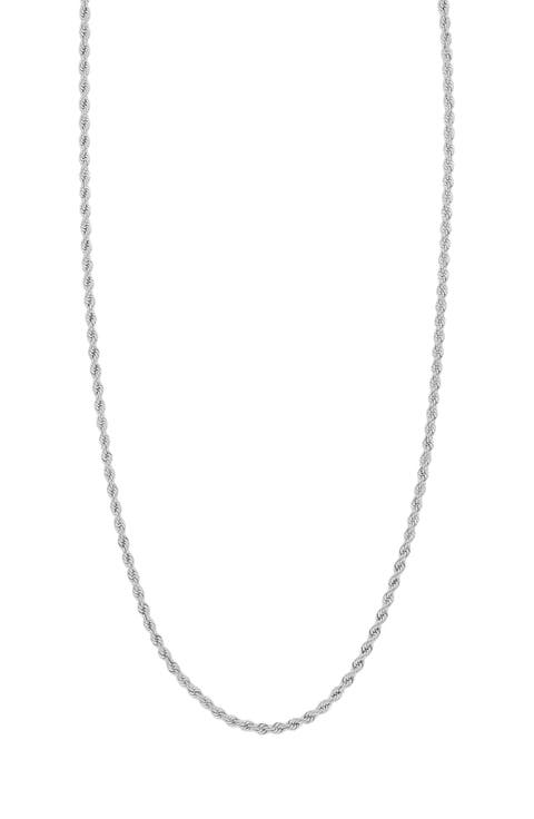 14K Gold Rope Chain Necklace (Nordstrom Exclusive)