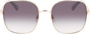 Longchamp 59mm Monogram Square Sunglasses