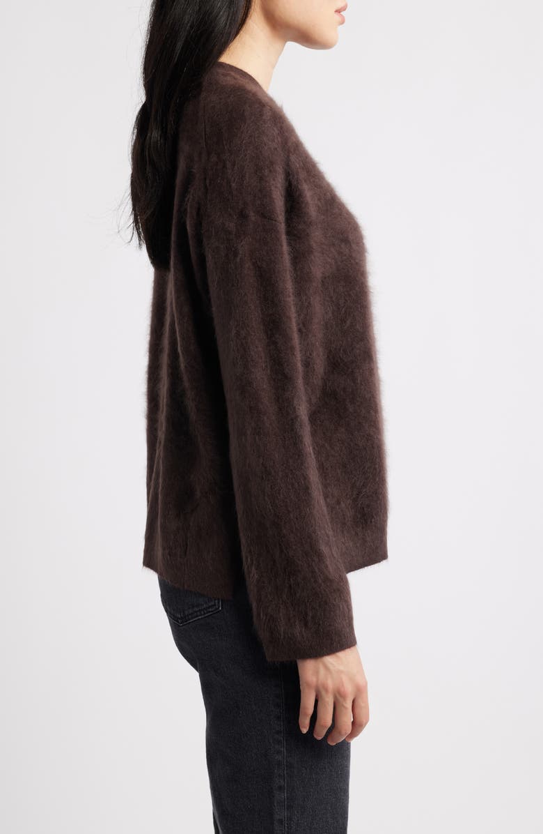 AllSaints Rebel Cashmere Crewneck Sweater, Alternate, color, Oxblood Red