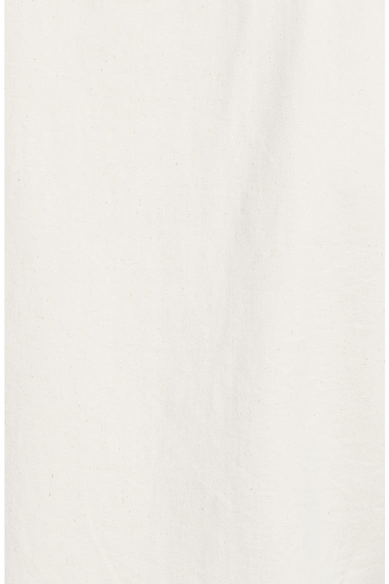 Organic Cotton Denim Button-Up Shirt, Alternate, color, NATURAL