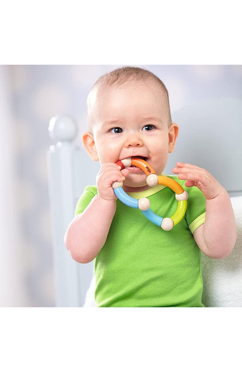 HABA Color Snake Clutching Toy, Alternate, color,