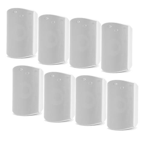 Atrium 8 All Weather Outdoor Loudspeakers - 8 Pack
