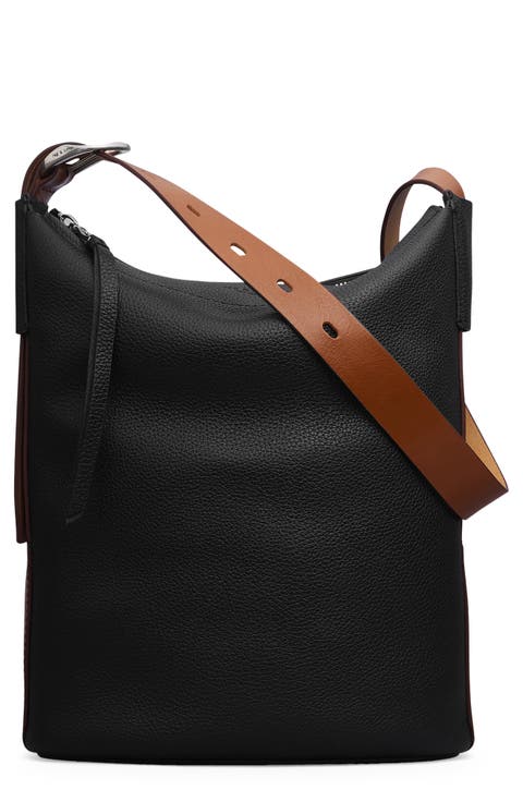 Belize Leather Bucket Bag