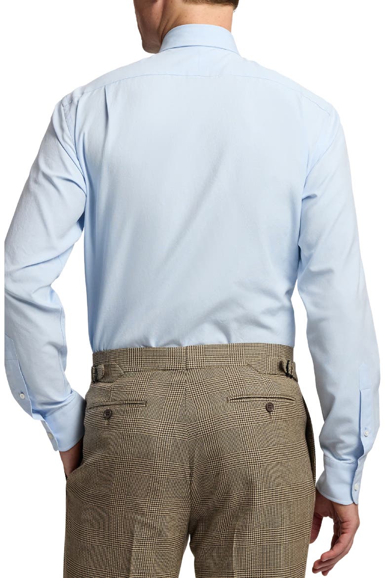 Aston Cotton Oxford Button-Up Shirt, Alternate, color, DRESS SHIRT BLUE