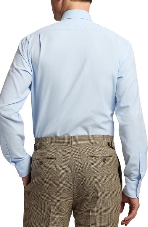 Ralph Lauren Purple Label Aston Cotton Oxford Button-up Shirt In Blue