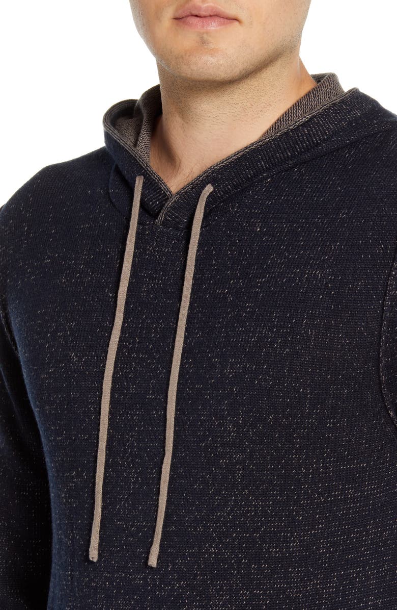 The Normal Brand Jimmy Hoodie Sweater, Alternate, color, Navy