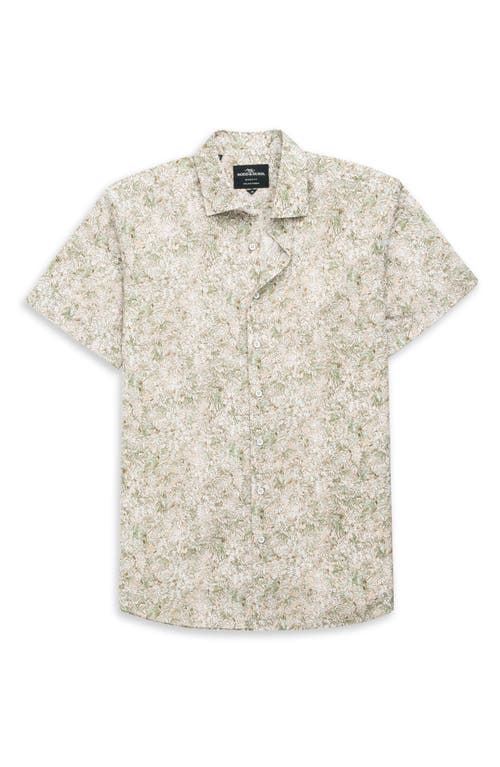 Rodd & Gunn Forsyth Island Short Sleeve Button-up Shirt In White