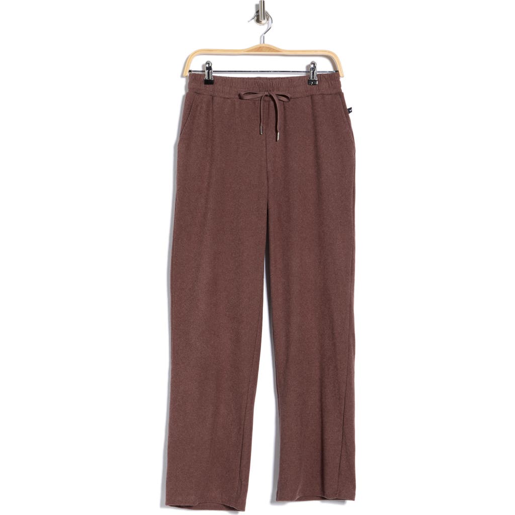 Jessica Simpson Tie Waist Straight Leg Pants In Brown