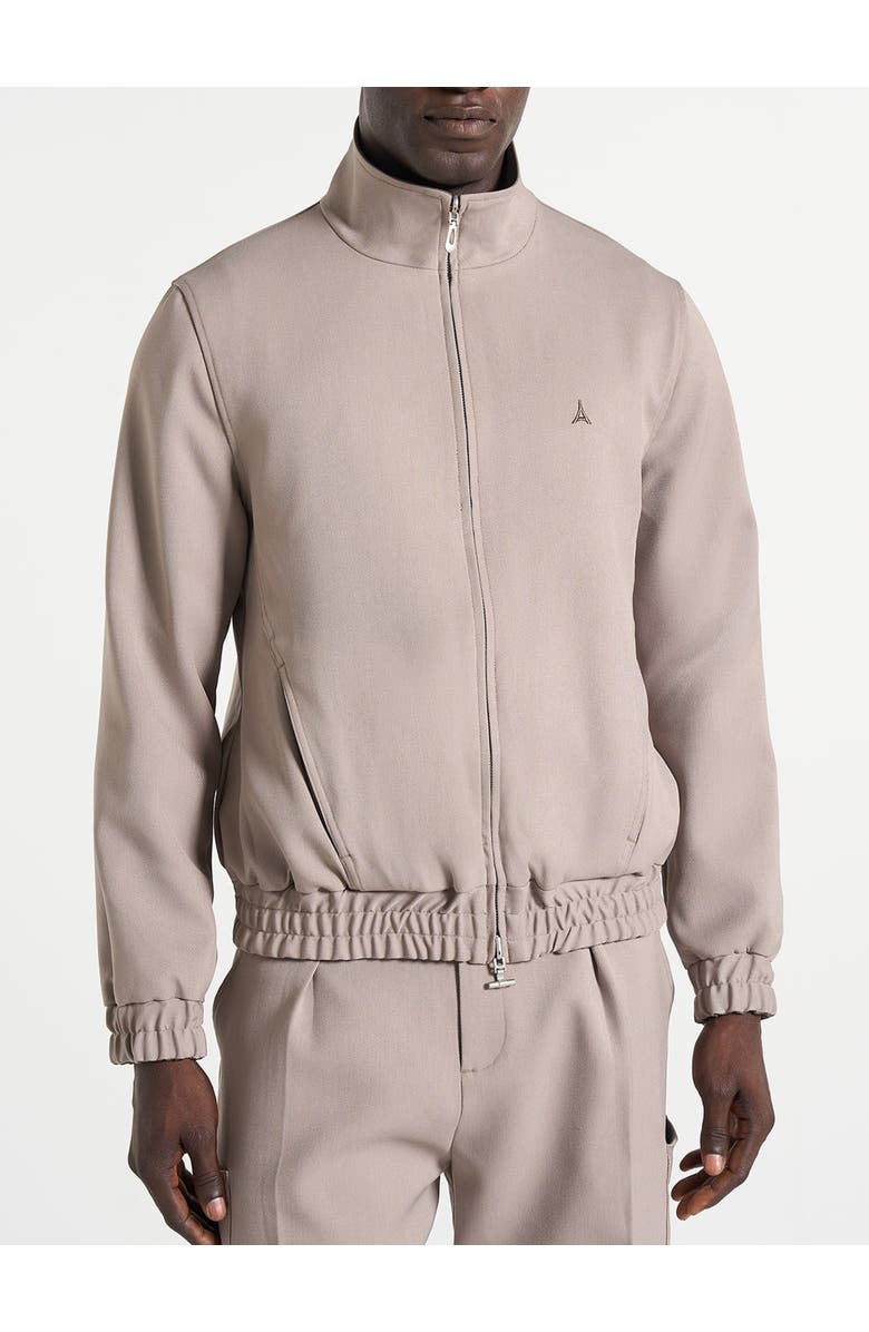 Manière De Voir Sullivan Reversible Eiffel Jacket, Alternate, color, Mushroom