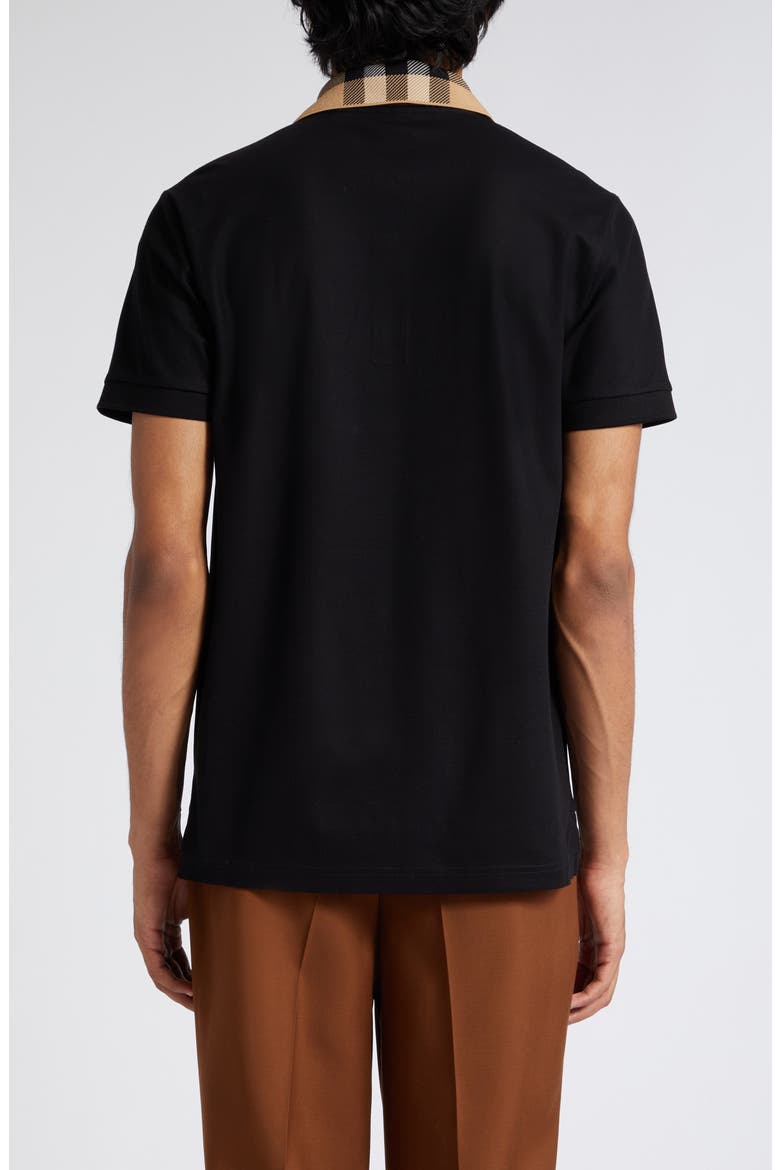 Cody Check Collar Cotton Piqué Polo (Men) | Nordstrom