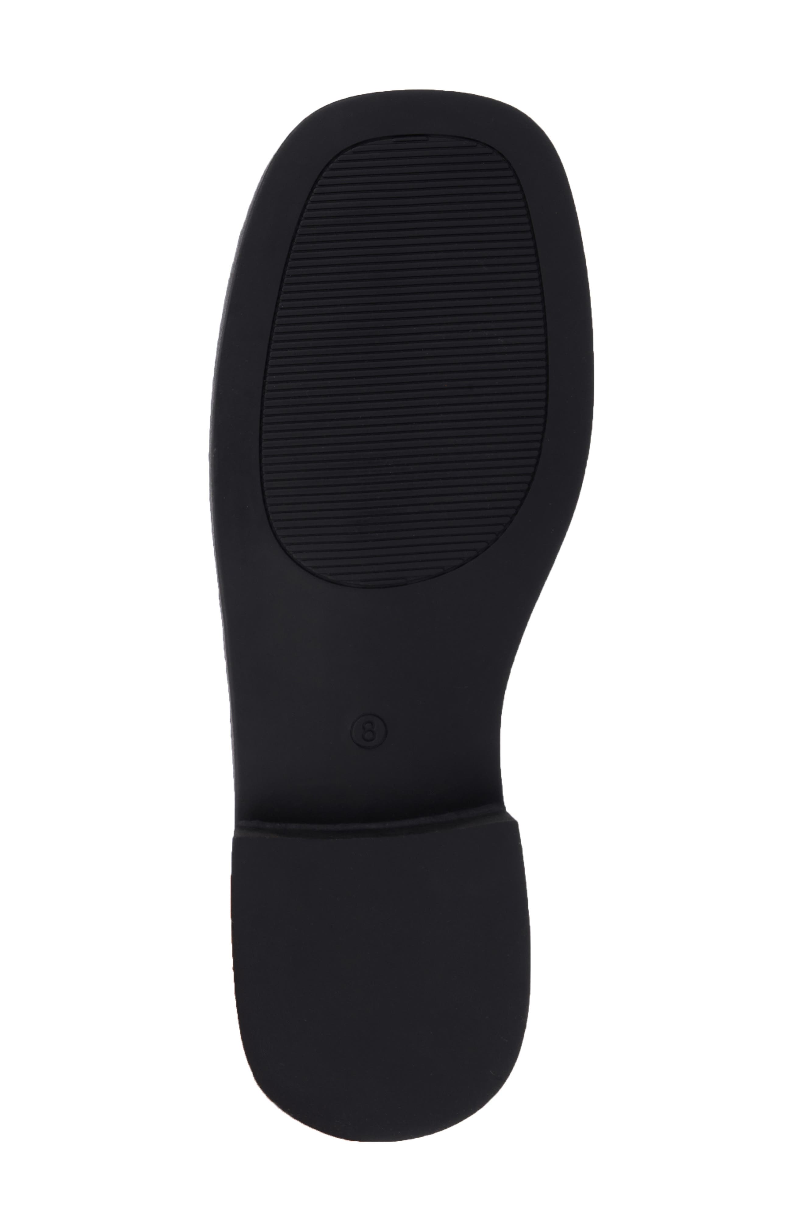 OLIVIA MILLER Libra Rivet Loafer, Alternate, color, Black