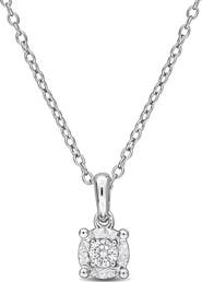 Julianna B. 1/10 CTW Lab-Grown Diamond Solitaire Necklace