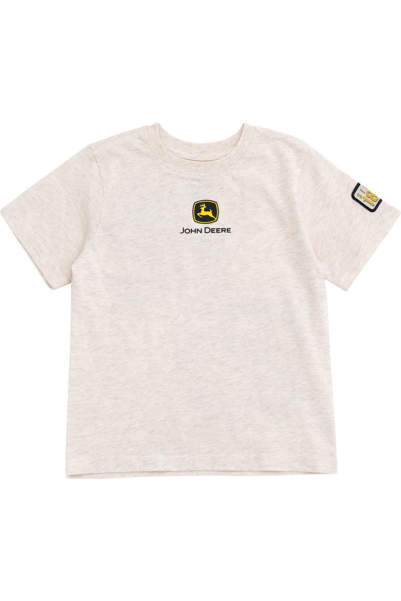 Short Sleeve T-Shirt, Main, color, Heather Oatmeal