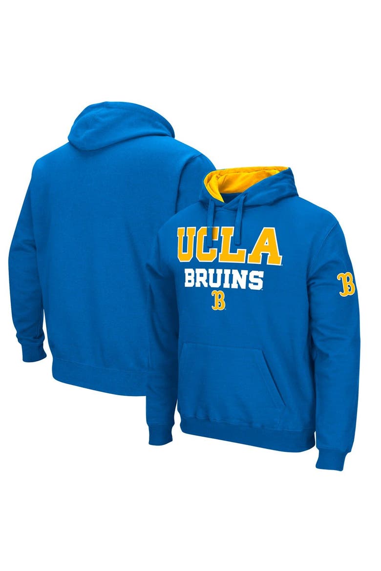 Men's Colosseum Blue UCLA Bruins Sunrise Pullover Hoodie, Main, color, Blue