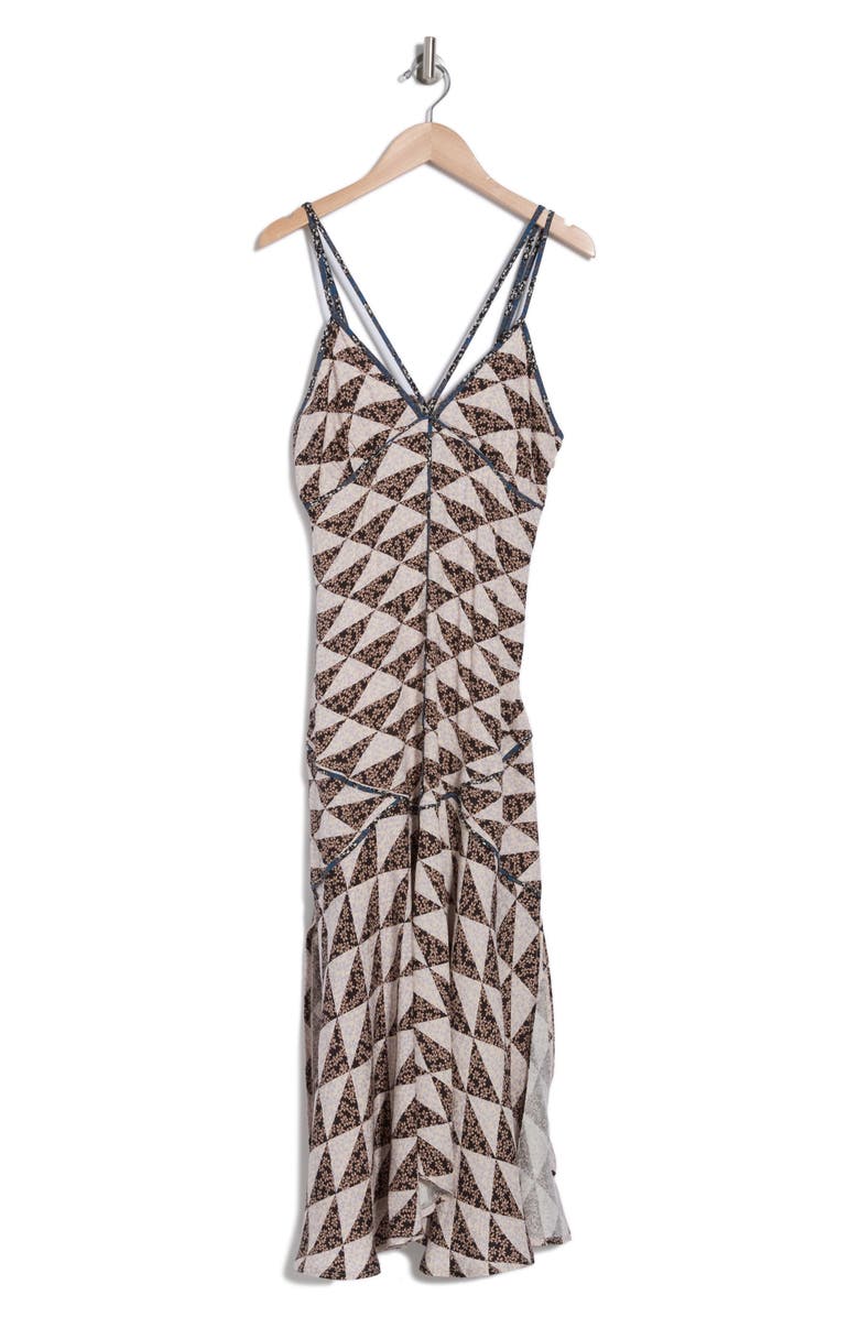 Joie Night Patchwork Maxi Dress, Alternate, color,