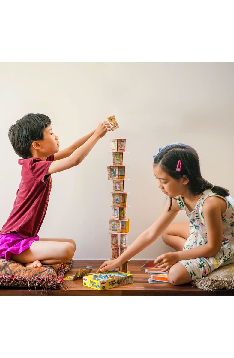 HABA Rhino Hero Game - Card Games for Kids, Ideal for Ages 5 & up, A Stacking Card Game Adventure - Triple Award Winner, Alternate, color, Multi