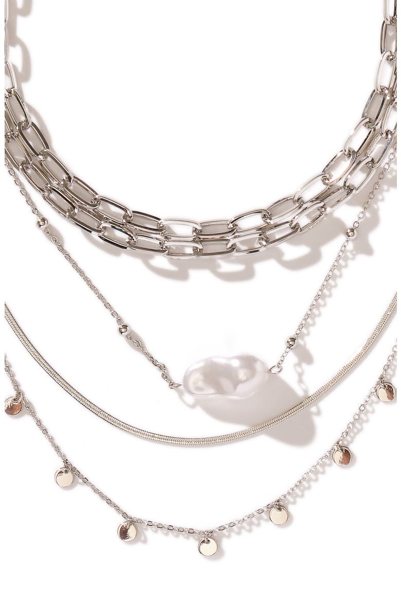 x Jenn Im Opus Necklaces, Alternate, color, SILVER