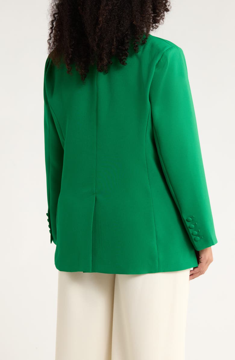 SUGARLIPS Chelsea One-Button Blazer, Alternate, color, Kelly-Green