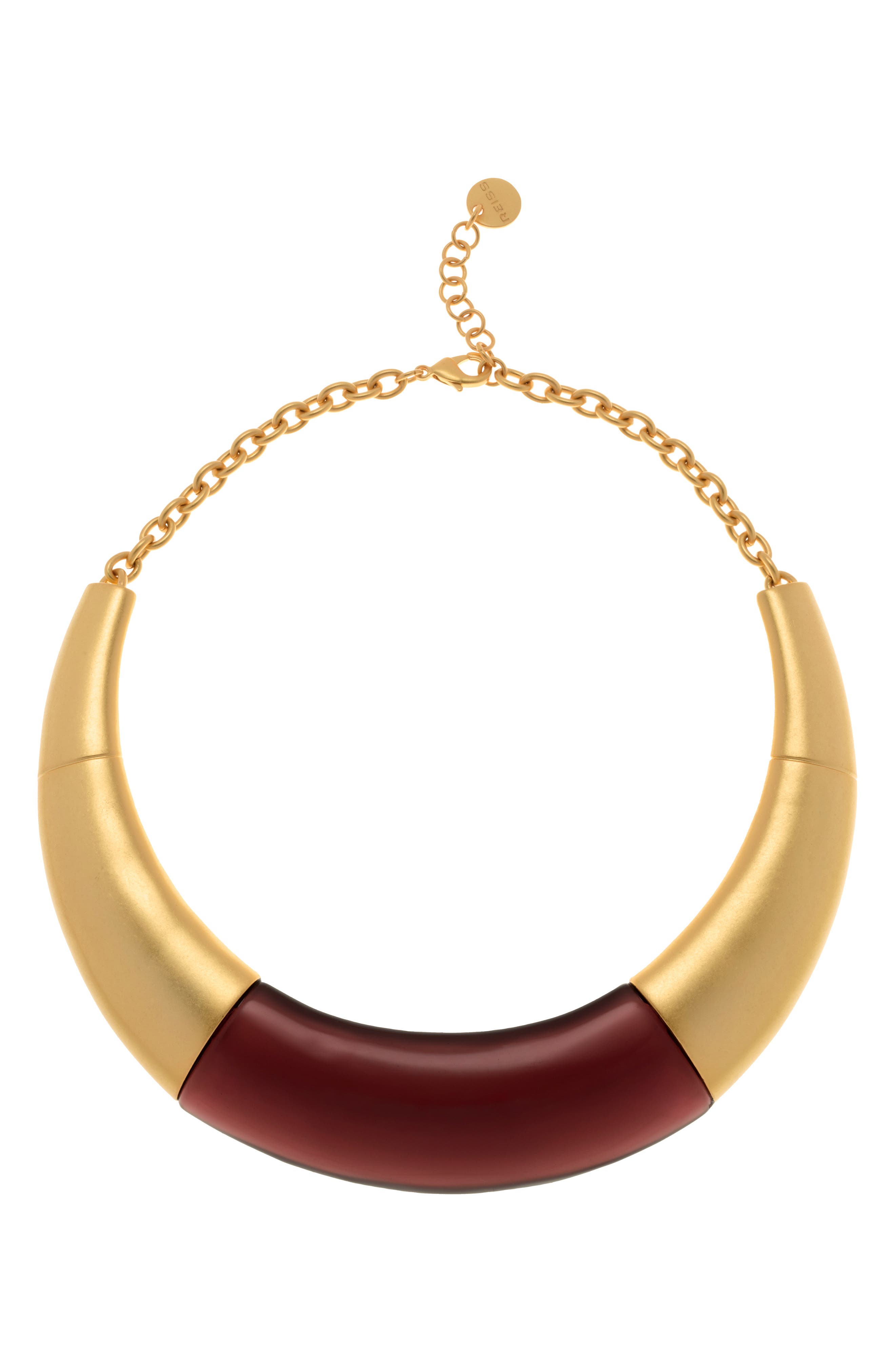 selected GOLD TONE / BURGUNDY