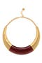 selected Gold Tone / Burgundy