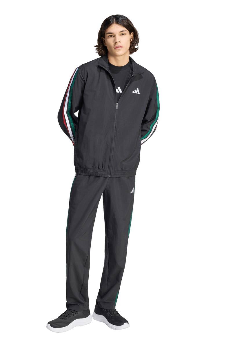 adidas x Farm Rio House of Tiro Track Jacket, Alternate, color, Black/ Green/ White/ Scarlet